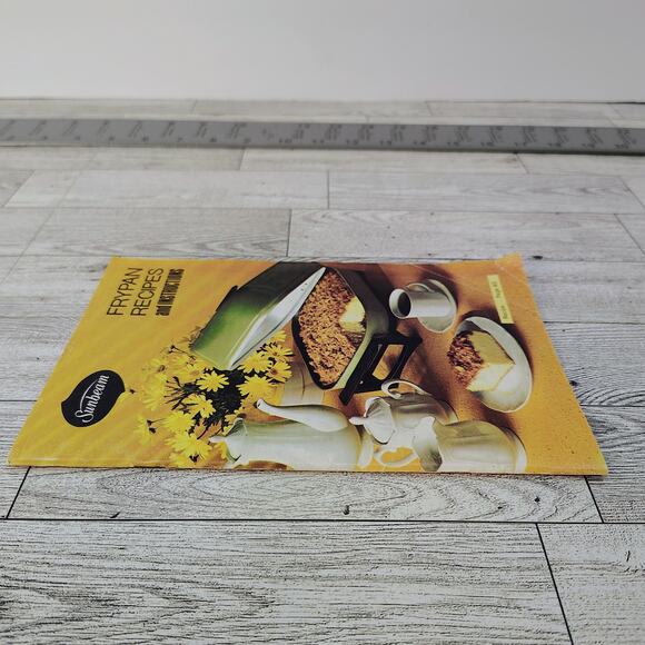 Sunbeam Frypan Recipes and Instructions Cookbook Booklet 1972 VERY GOOD - Picture 8 of 12